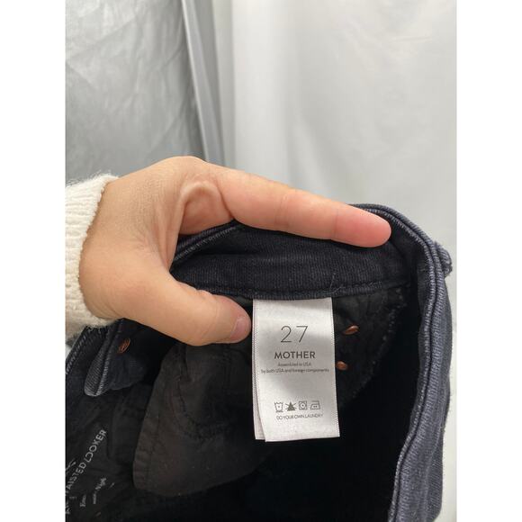 Mother 27 the High Waisted Looker Ankle in Encounters At Night - Picture 7 of 8